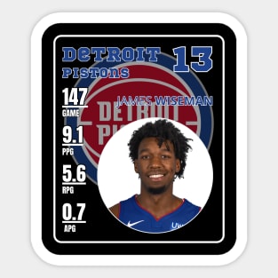 James Wiseman Sticker